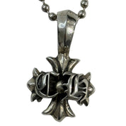 Chrome Hearts CH Letter Plus Pendant w/ 21 In Ball Chain - Lightly Used