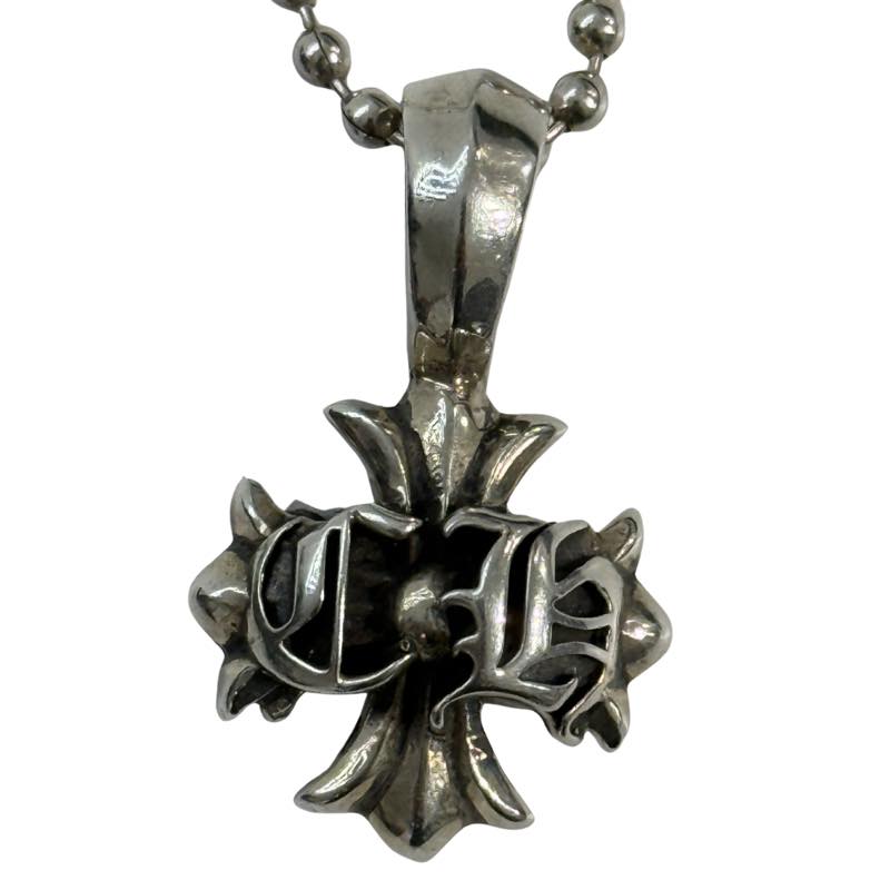 Chrome Hearts CH Letter Plus Pendant w/ 21 In Ball Chain - Lightly Used