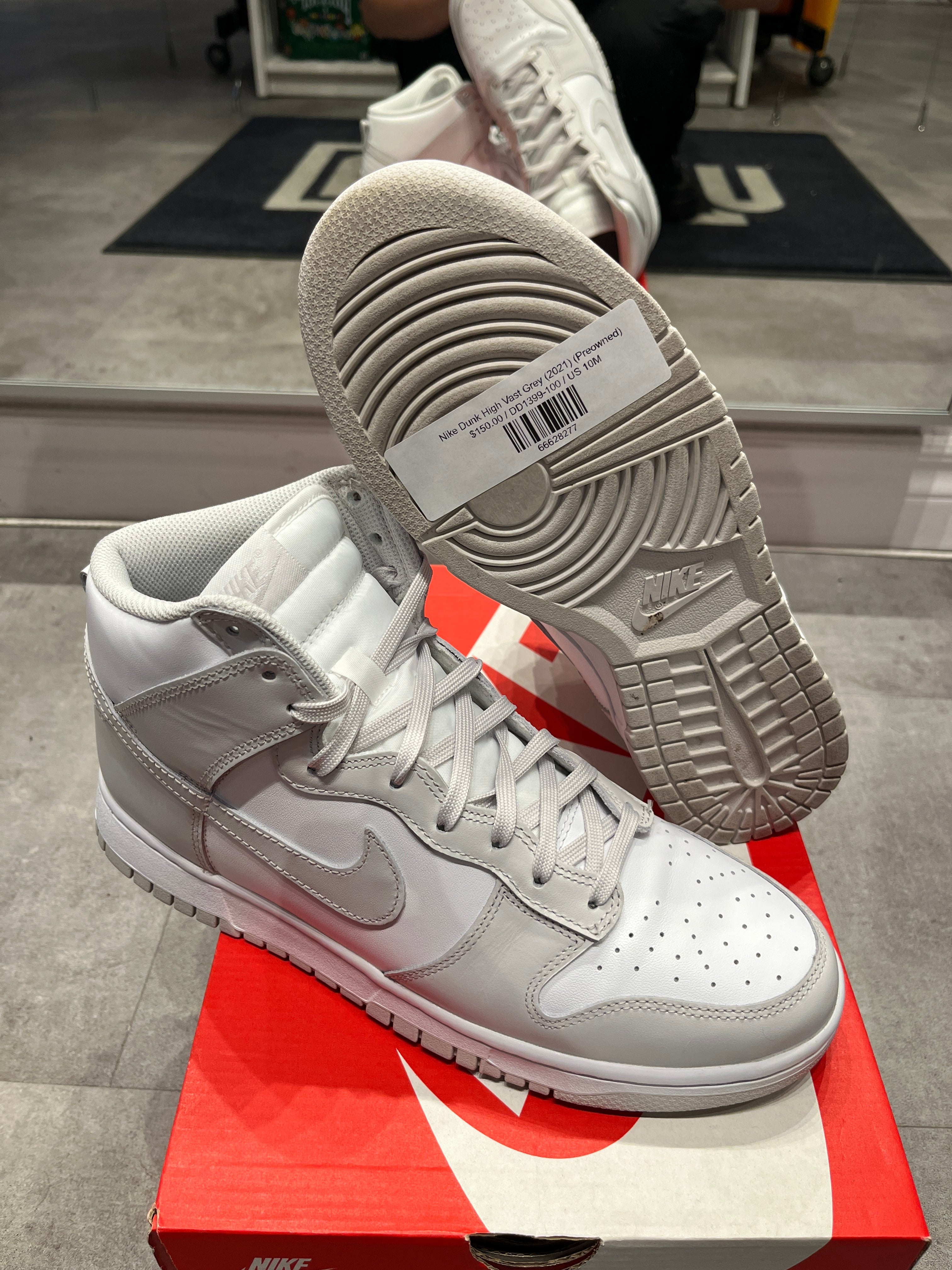 Nike Dunk High Vast Grey (2021) (Preowned) – Utopia Shop