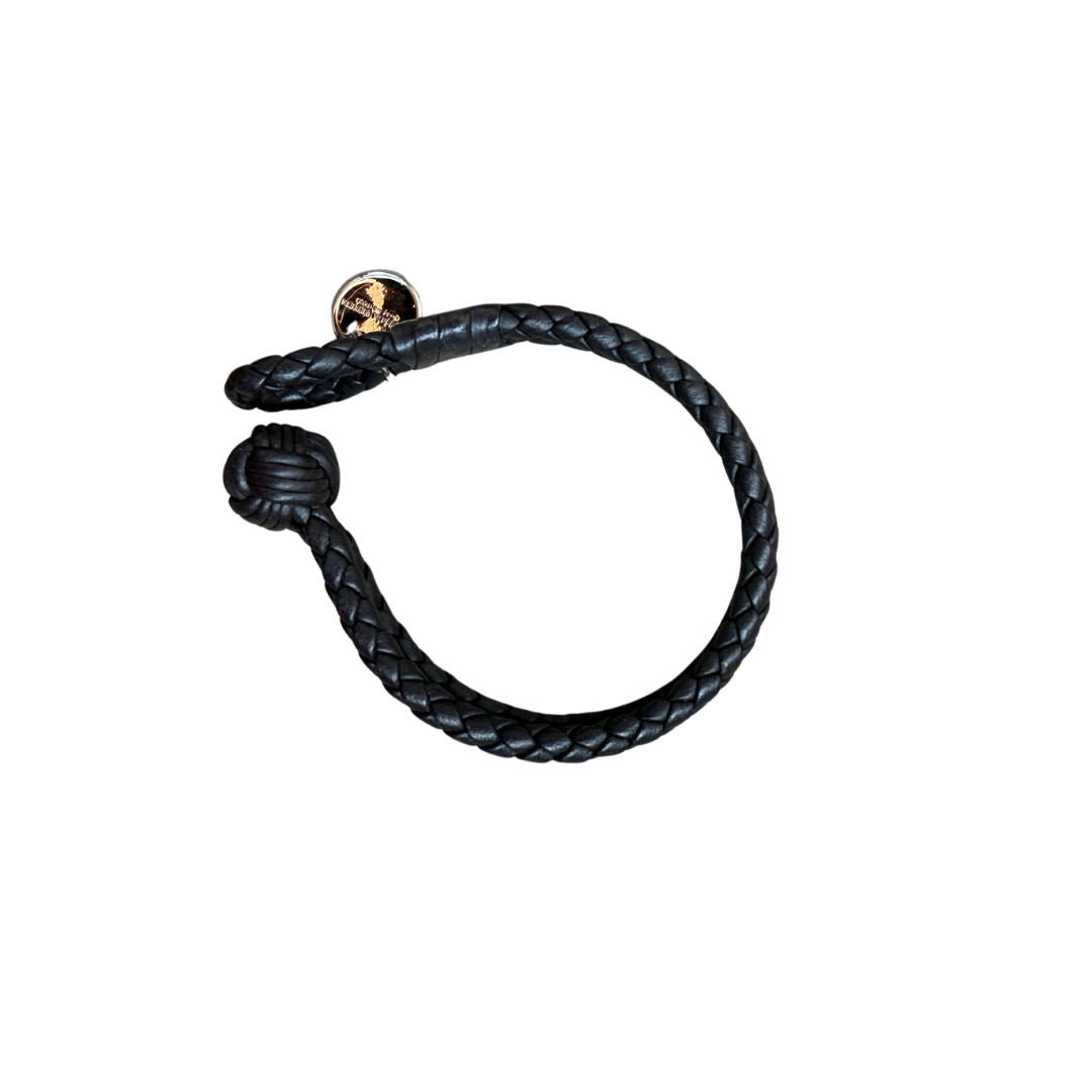 Bottega Veneta Braided leather bracelet (Preowned) - Pre-Owned