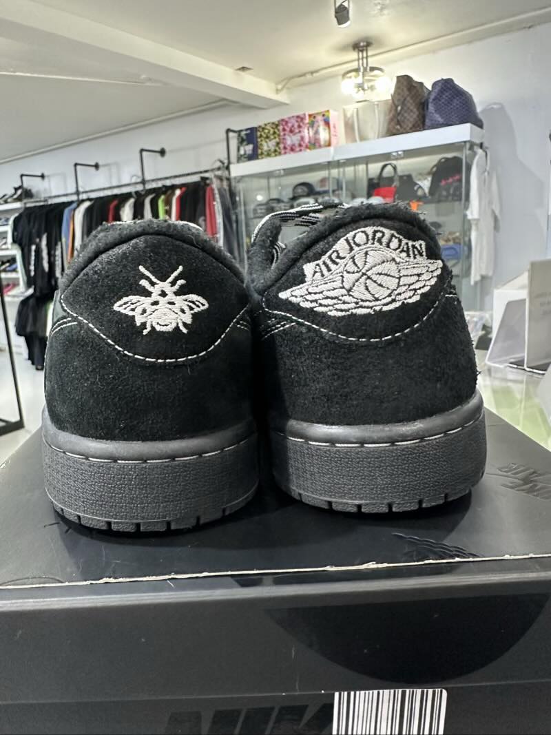 Jordan 1 Retro Low OG SP Travis Scott Black Phantom - Pre-Owned Size 9.5