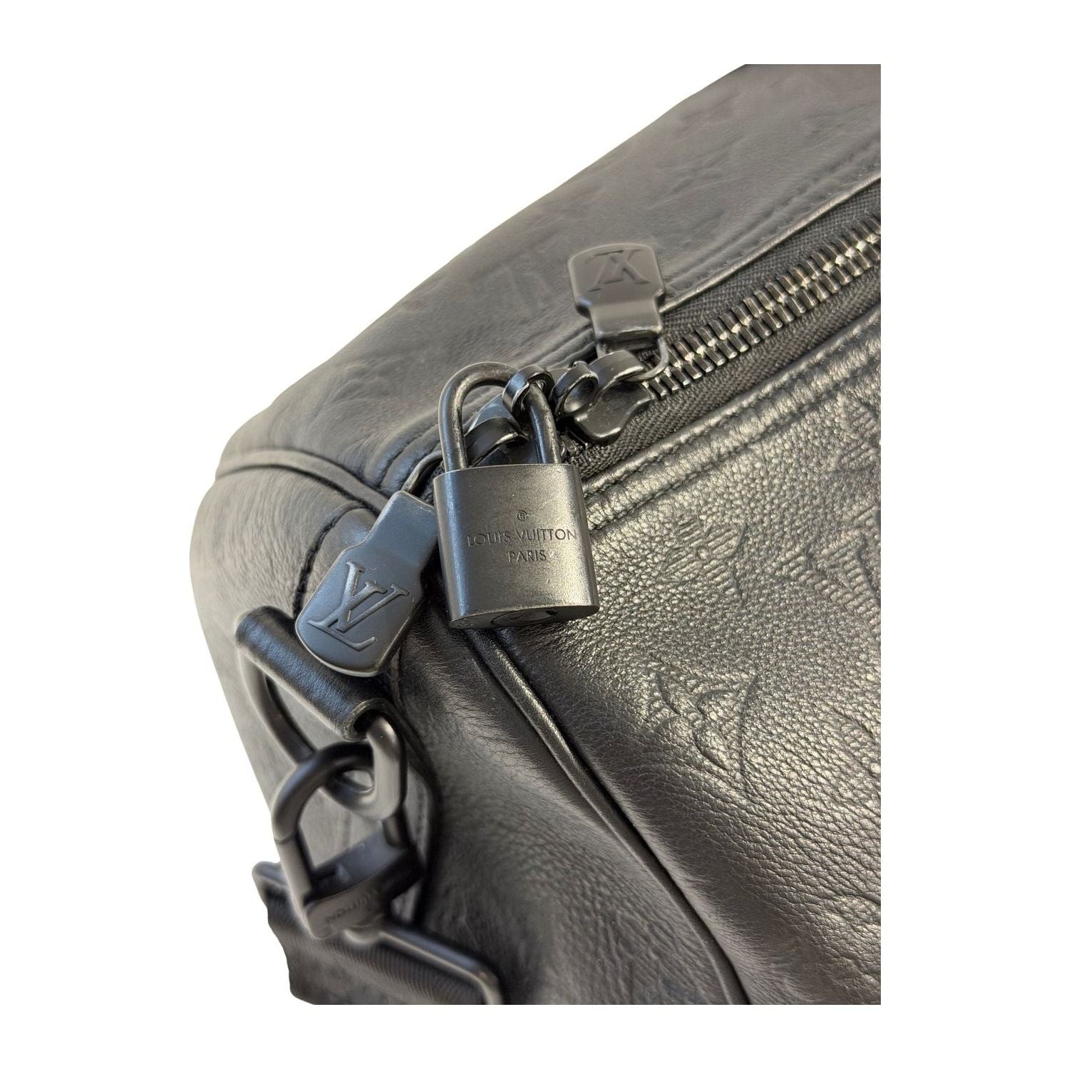 Louis Vuitton Keepall Bandouliere Damier Graphite 55 Black/Graphite - Lightly Used