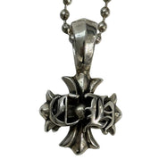 Chrome Hearts CH Letter Plus Pendant w/ 21 In Ball Chain - Lightly Used