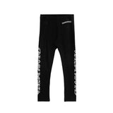 Chrome Hearts Scroll Logo Leggings Black