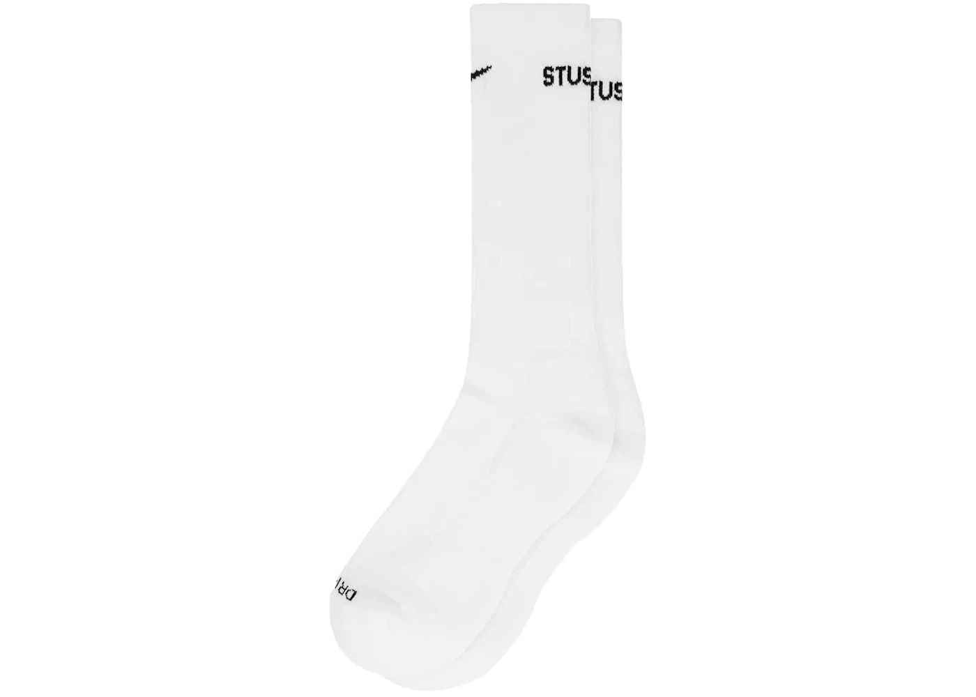 Nike x Stussy Dri-Fit Crew Socks White