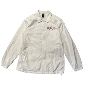 Supreme Jordan Coaches Jacket White - Pre-Owned Size L
