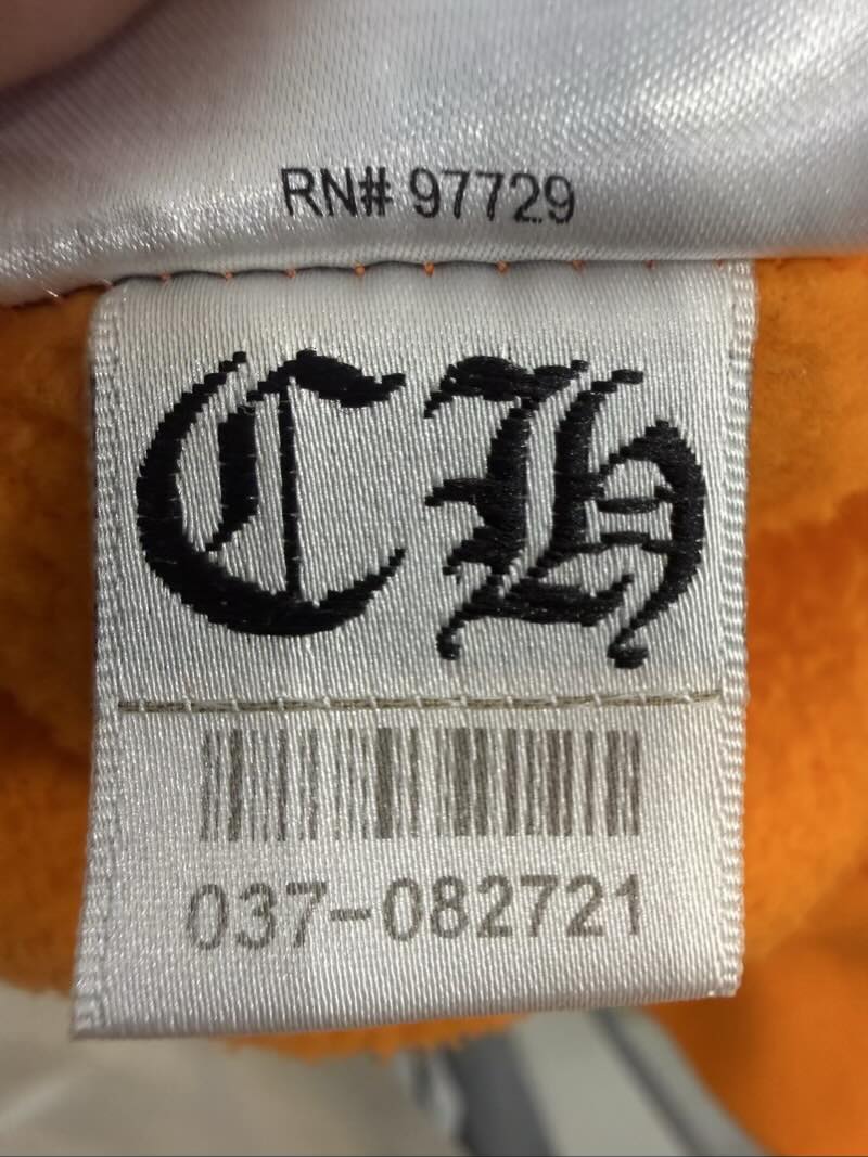 Chrome Hearts Miami Exclusive Ultra Hoodie Orange - Pre-Owned Size L