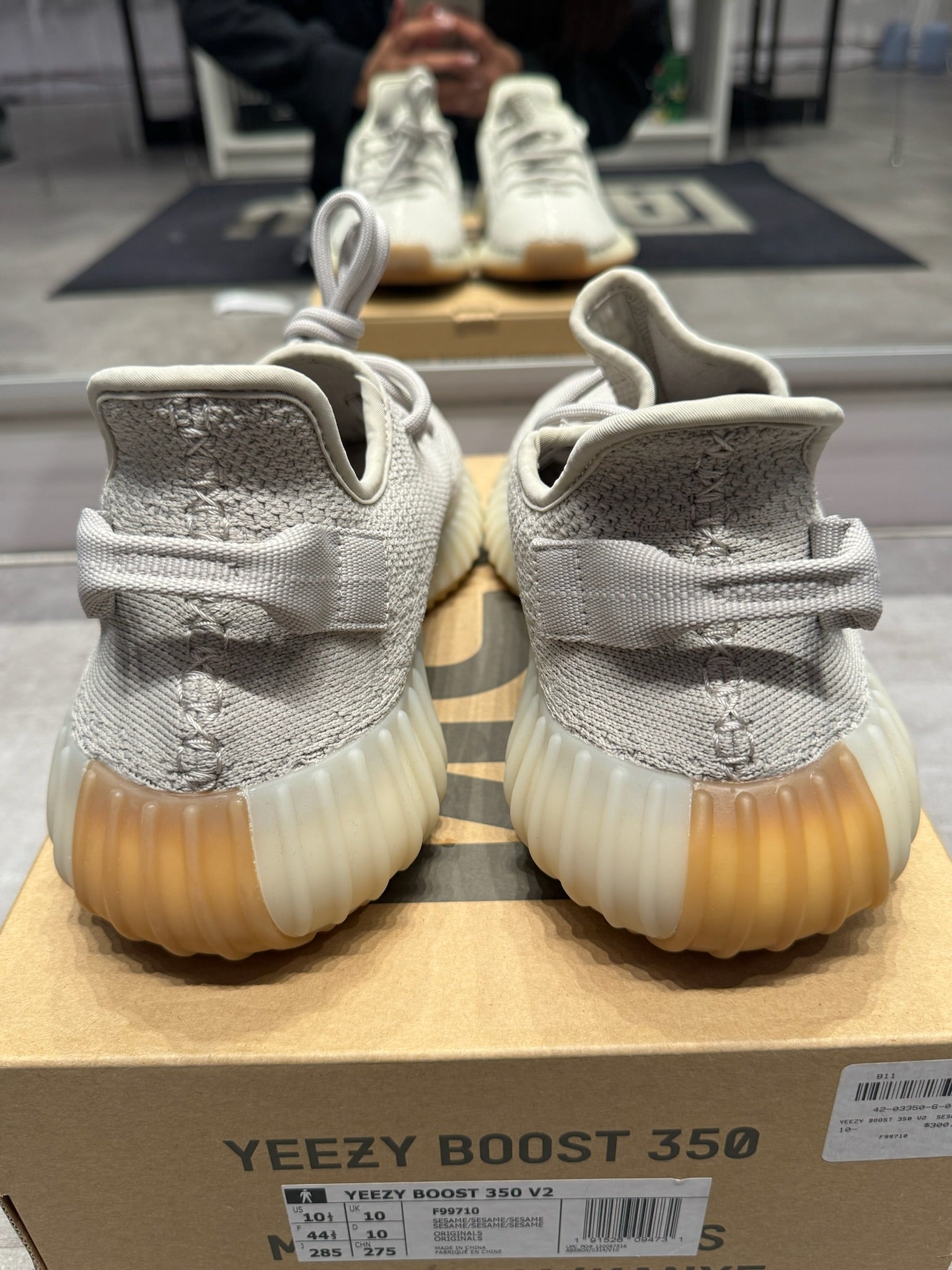 Adidas Yeezy Boost 350 V2 Sesame - Pre-Owned Size 10.5