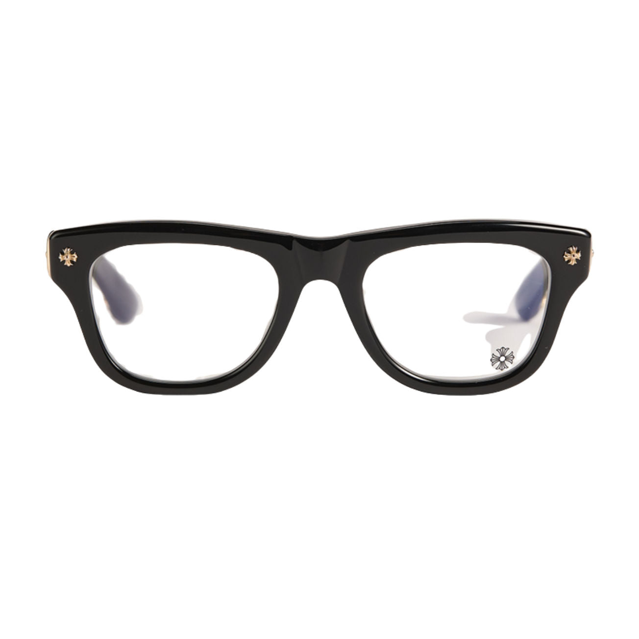Chrome Hearts Trititsagain Optical Round Glasses Black