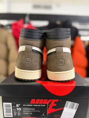 Jordan 1 Retro High OG SP Travis Scott Mocha - Pre-Owned Size 8.5 (No original box)