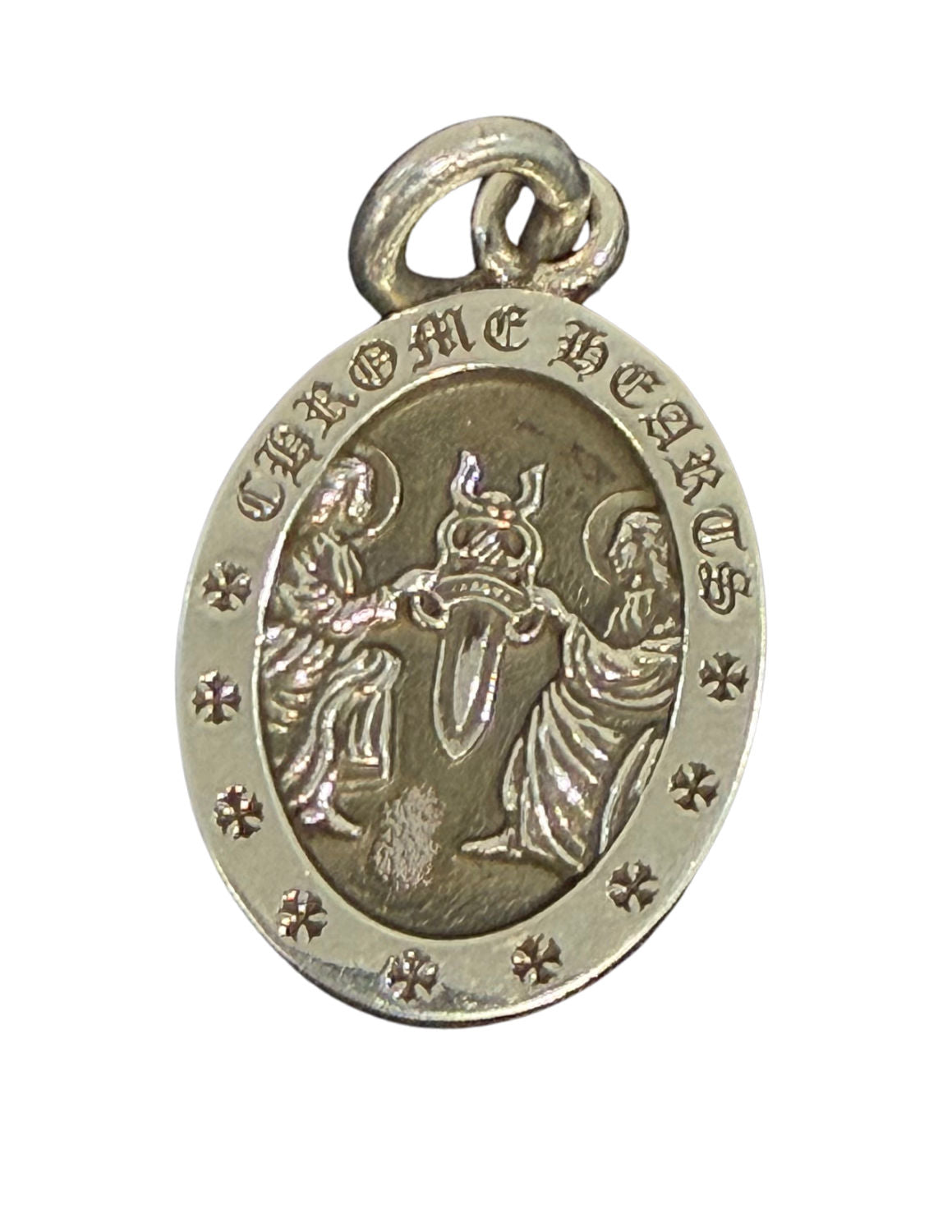 Chrome Hearts Angel Medal Charm Pendant - Lightly Used