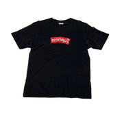 Supreme Comme Des Garcons SHIRT Box Logo Tee Black - Pre-Owned Size L