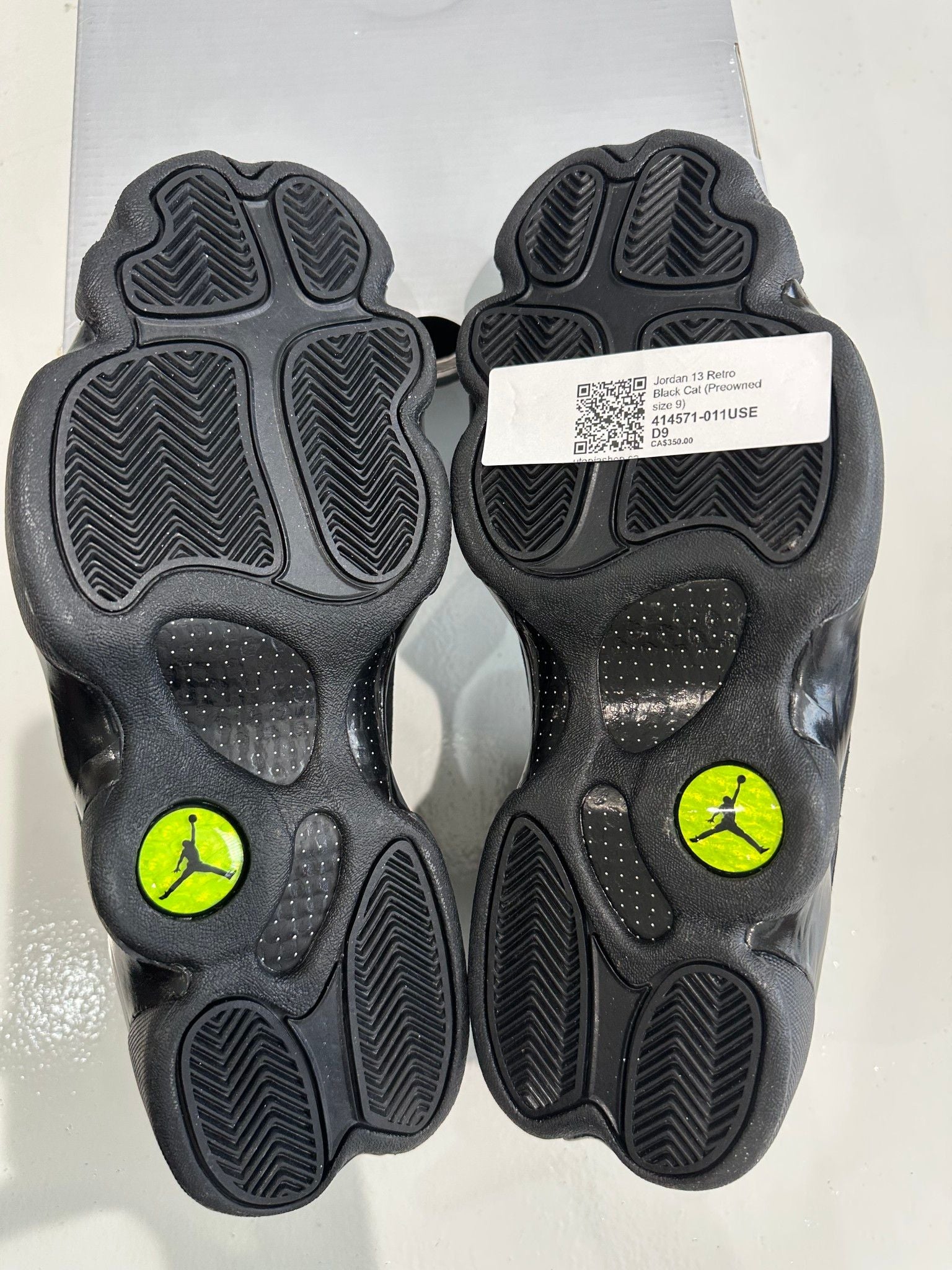 Jordan 13 Retro Black Cat - Pre-Owned Size 9