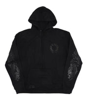 Chrome Hearts Floral Shoulder Logo Pullover Hoodie Black