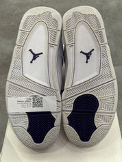 Jordan 4 Retro Metallic Purple - Pre-Owned Size 8.5