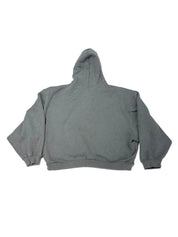 Balenciaga Boxy Zip-Up Hoodie Grey - Lightly Pre-Owned Size L
