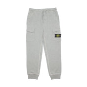 Stone Island Fleece Cargo Sweatpants Melange Grey