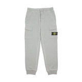 Stone Island Fleece Cargo Sweatpants Melange Grey