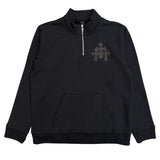Chrome Hearts Paper Jam Quarter Zip Black