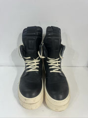 Rick Owens Mega Bumper Geobasket Black Milk - Pre-Owned Size 13 (No Original Box)