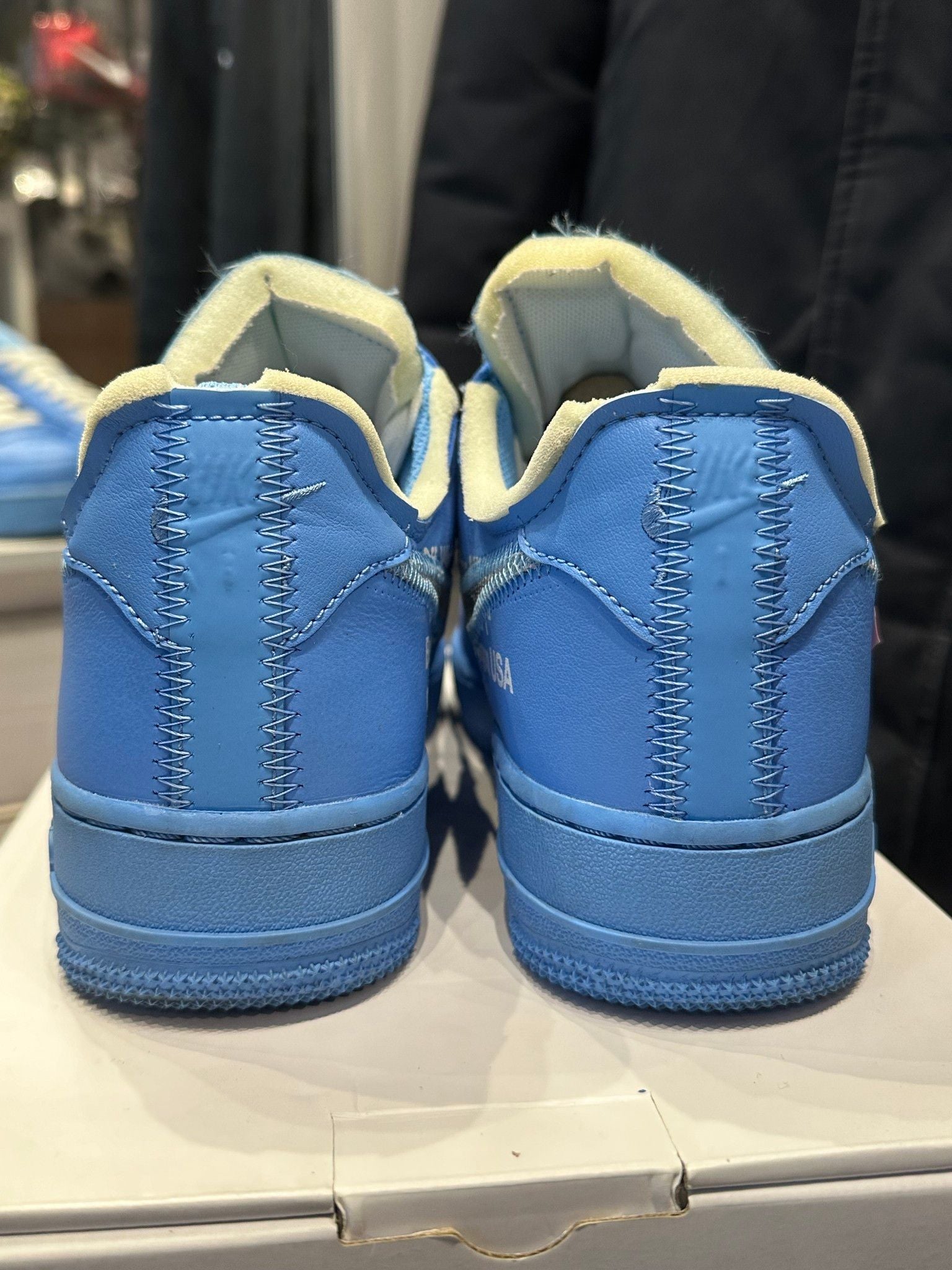 Nike Air Force 1 Low Off-White MCA University Blue - Pre-Owned Size 7