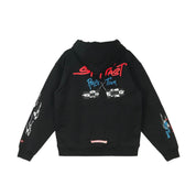 Chrome Hearts Matty Boy Stay Fast Pullover Hoodie Black