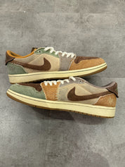 Jordan 1 Retro Low OG Zion Williamson Voodoo - Pre-Owned Size 9.5 (No original box)