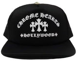 Chrome Hearts King Taco Trucker Hat Black/White