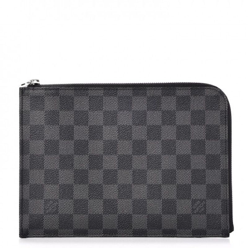 Louis Vuitton Pochette Jour Damier Graphite PM Black/Grey (Preowned) - Pre-Owned