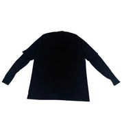 Rick Owens DRKSHDW Hustler Double Layer L/S T-Shirt Black - Lightly Used Size L