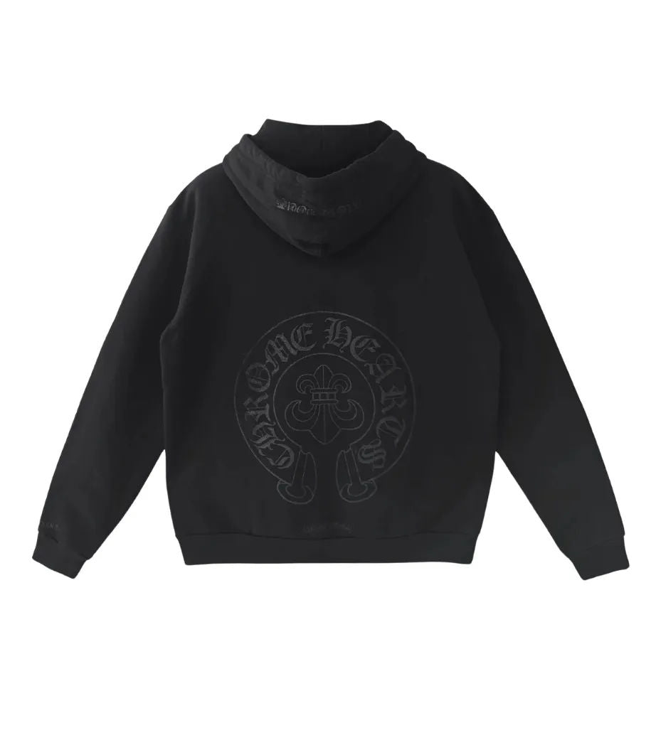 Chrome Hearts Cannes France Exclusive Pullover Hoodie Black
