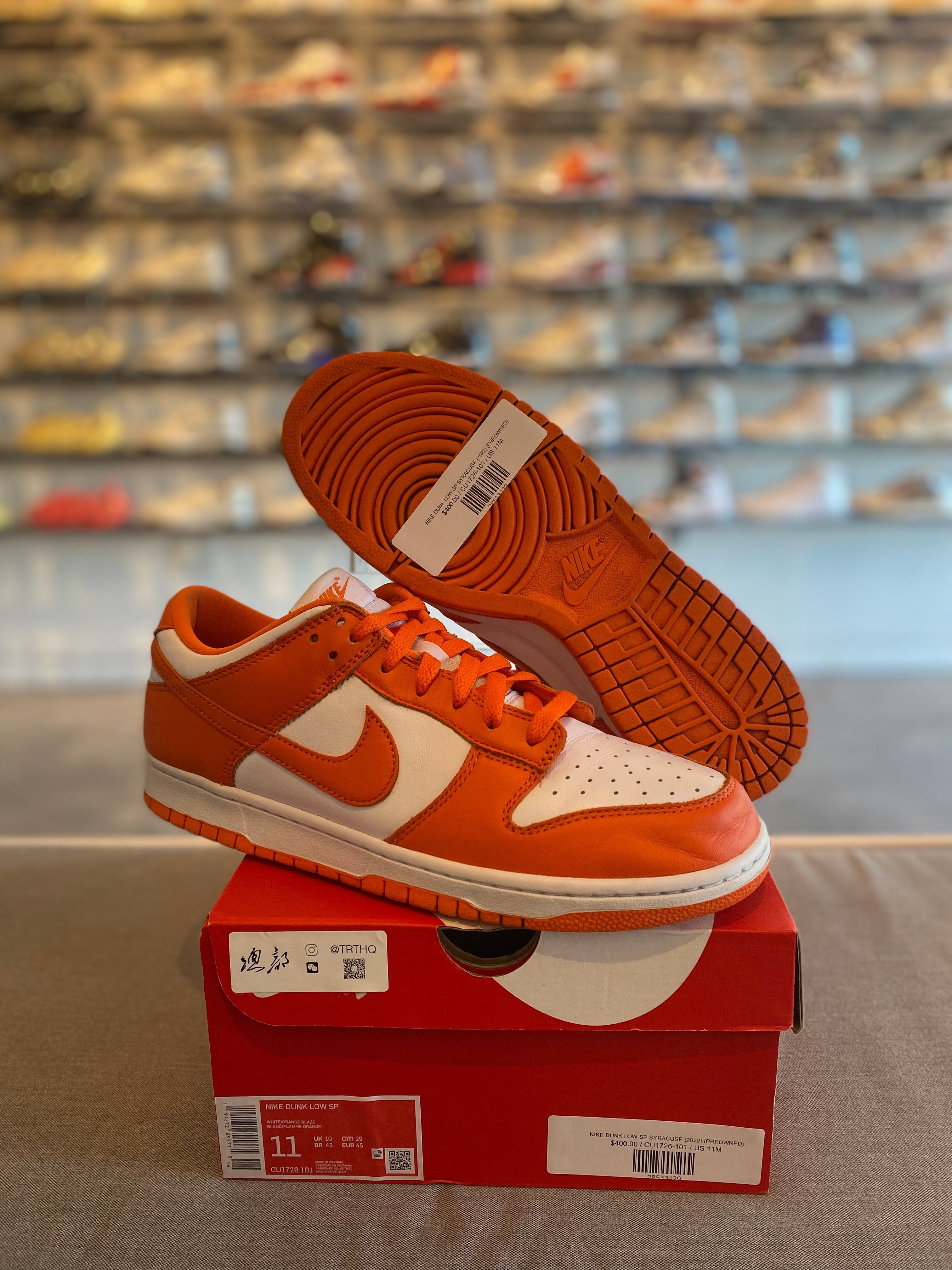Nike Dunk Low SP Syracuse (2022) - Pre-Owned Size 11