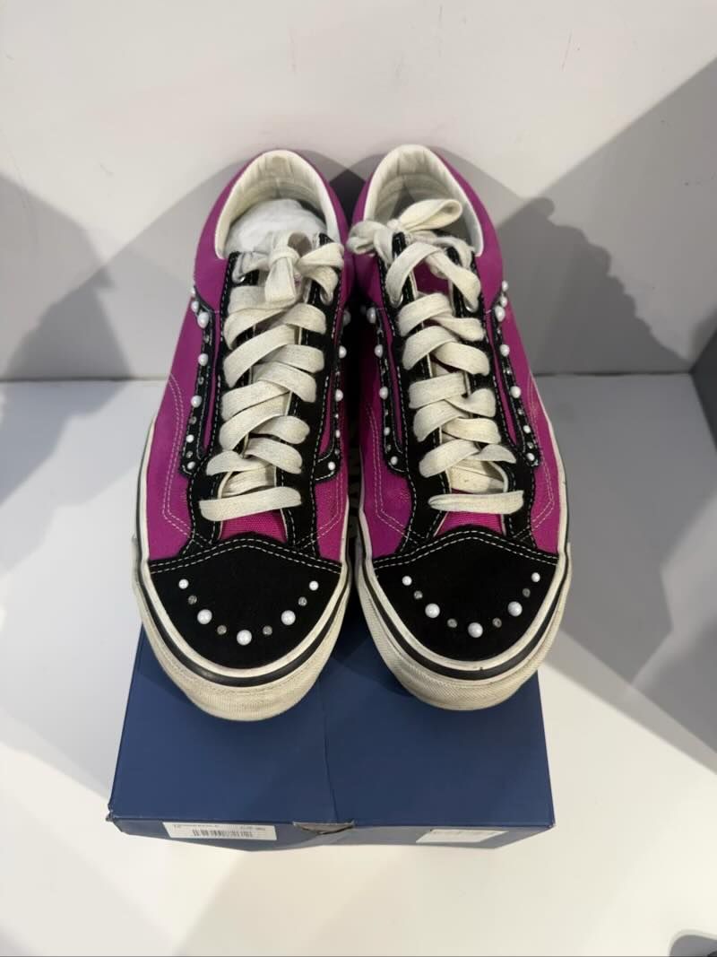 Vans OTW Old Skool 36 Pearlized Pack Pink Black - Lightly Pre-Owned Size 10