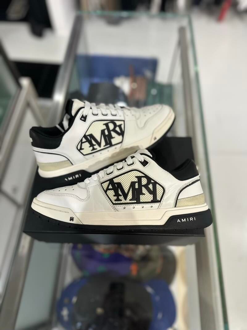 Amiri Classic Low Sneakers - Gently Pre-Owned Size 10