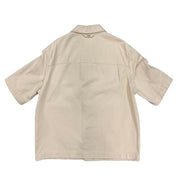 Louis Vuitton Monogram Denim Workwear Shirt Cream - Lightly Pre-Owned Size XL