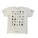Chrome Hearts Multi Logo T-Shirt White - Lightly Pre-Owned Size L