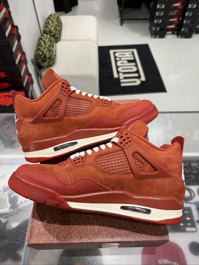 Air Jordan 4 Retro OG SP Nigel Sylvester Brick by Brick - Lightly Pre-Owned Size 11M