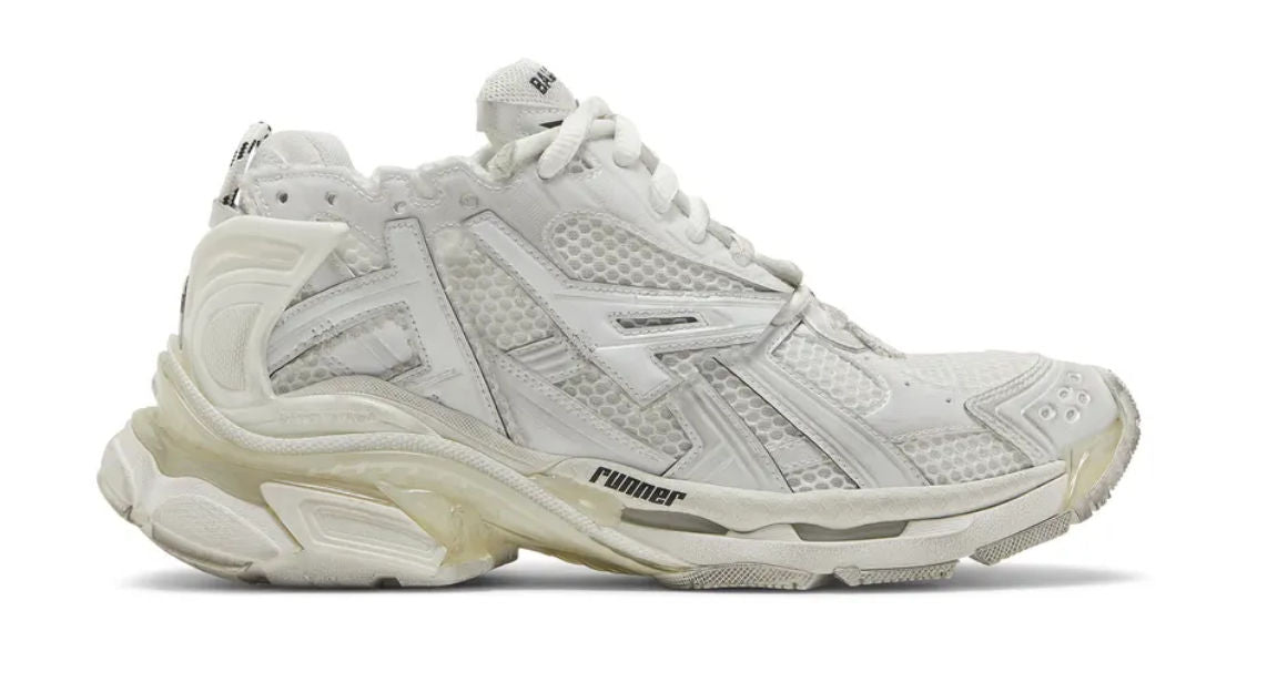 Balenciaga Runner Sneaker White 2022 - Pre-Owned Size 42 (No original box)