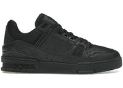 Louis Vuitton LV Trainer Black Monochrome - Pre-Owned Size 11M (No Box)