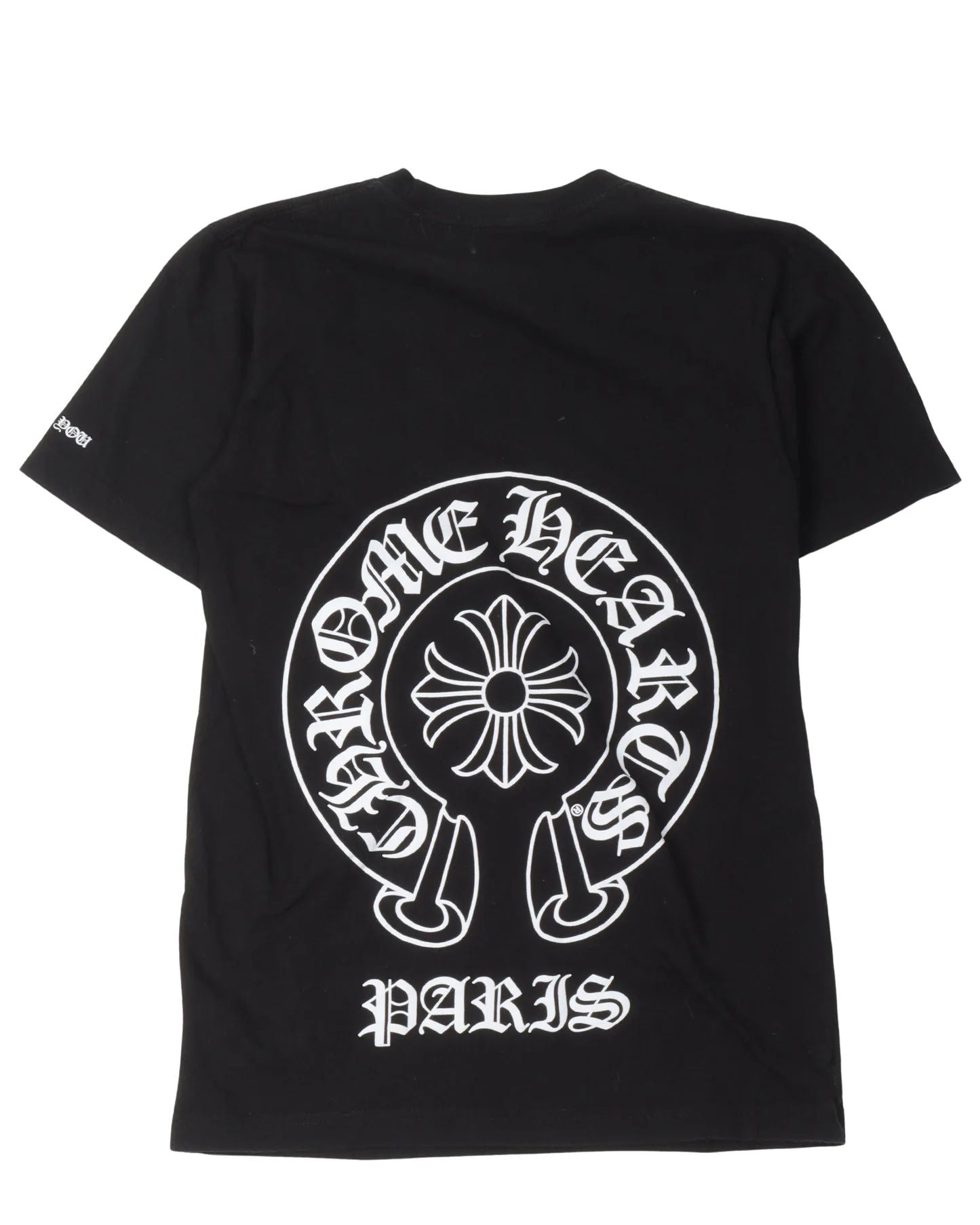 Chrome Hearts Paris Exclusive Horseshoe Tee Black