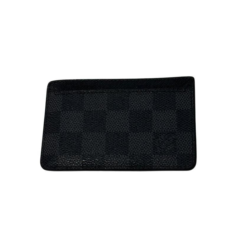 Louis Vuitton Damier Graphite Neo Card Holder Black - Gently Used