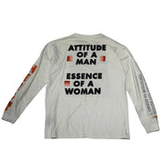 Heron Preston Attitude of a Man Essence of a Woman L/S White - Pre-Owned