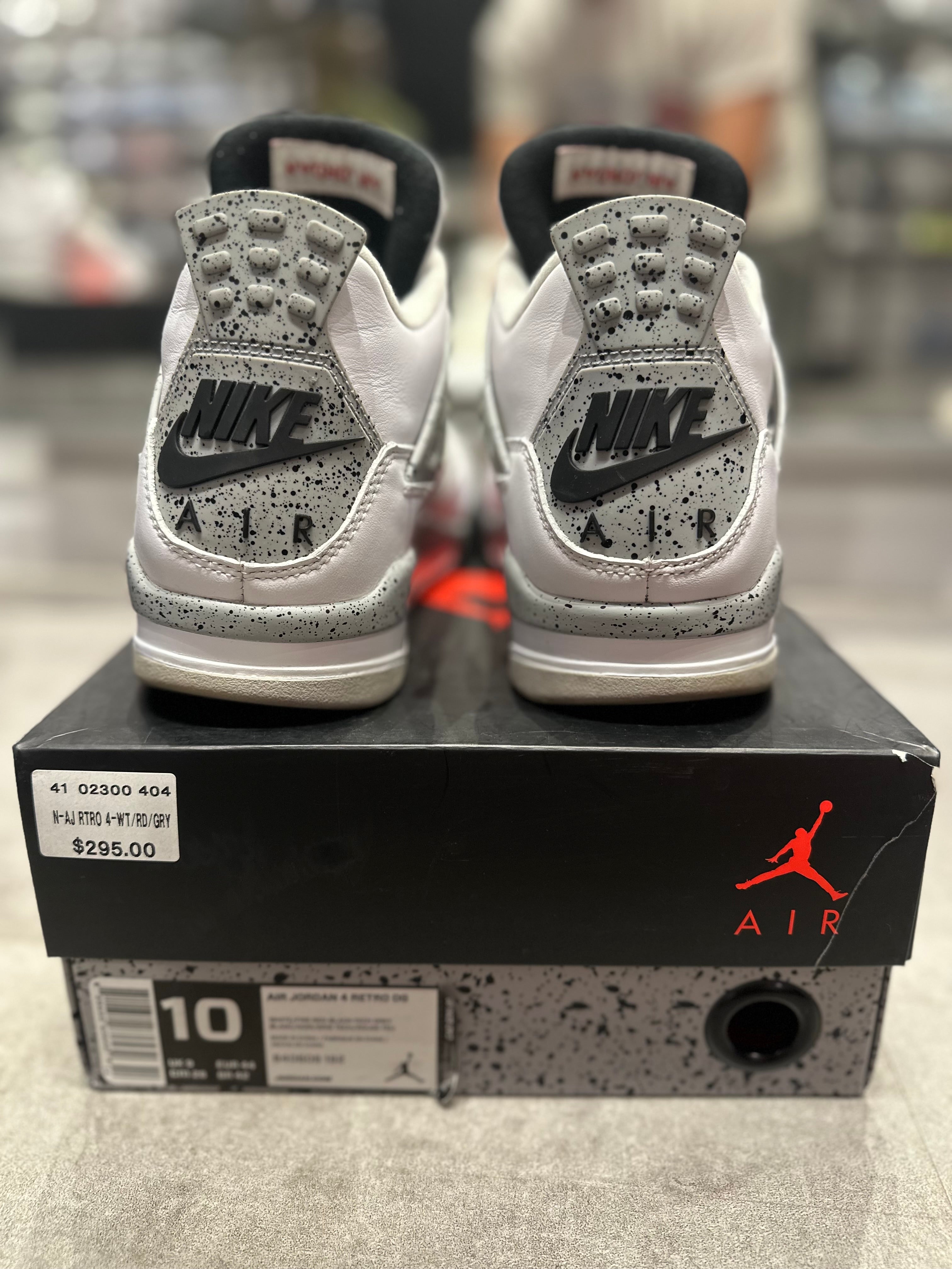Jordan 4 Retro White Cement (2016) - Pre-Owned Size 10