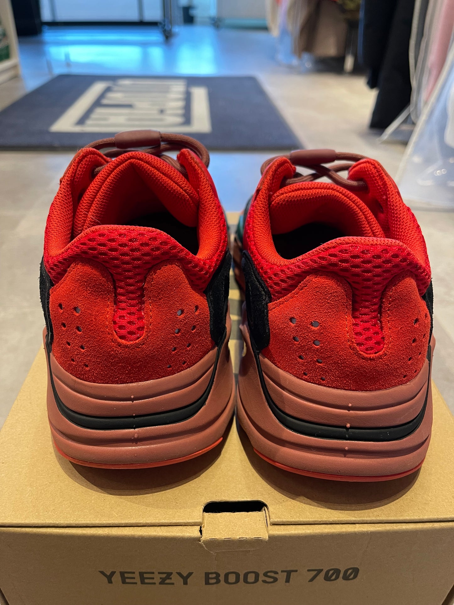 Adidas Yeezy Boost 700 V1 Hi-Res Red (Preowned)