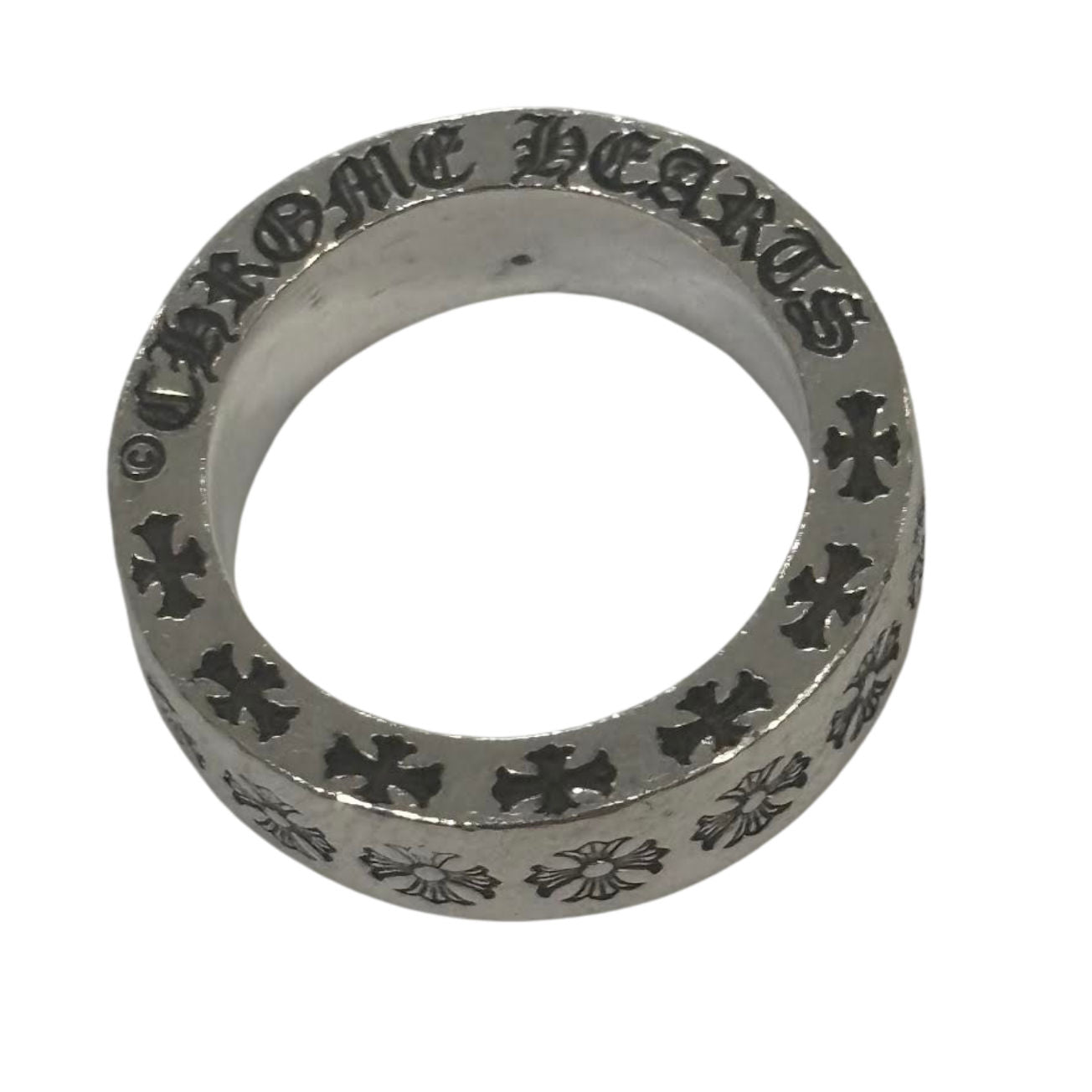Chrome Hearts Fuck You 6mm Spacer Ring - Pre-Owned Size 4.5