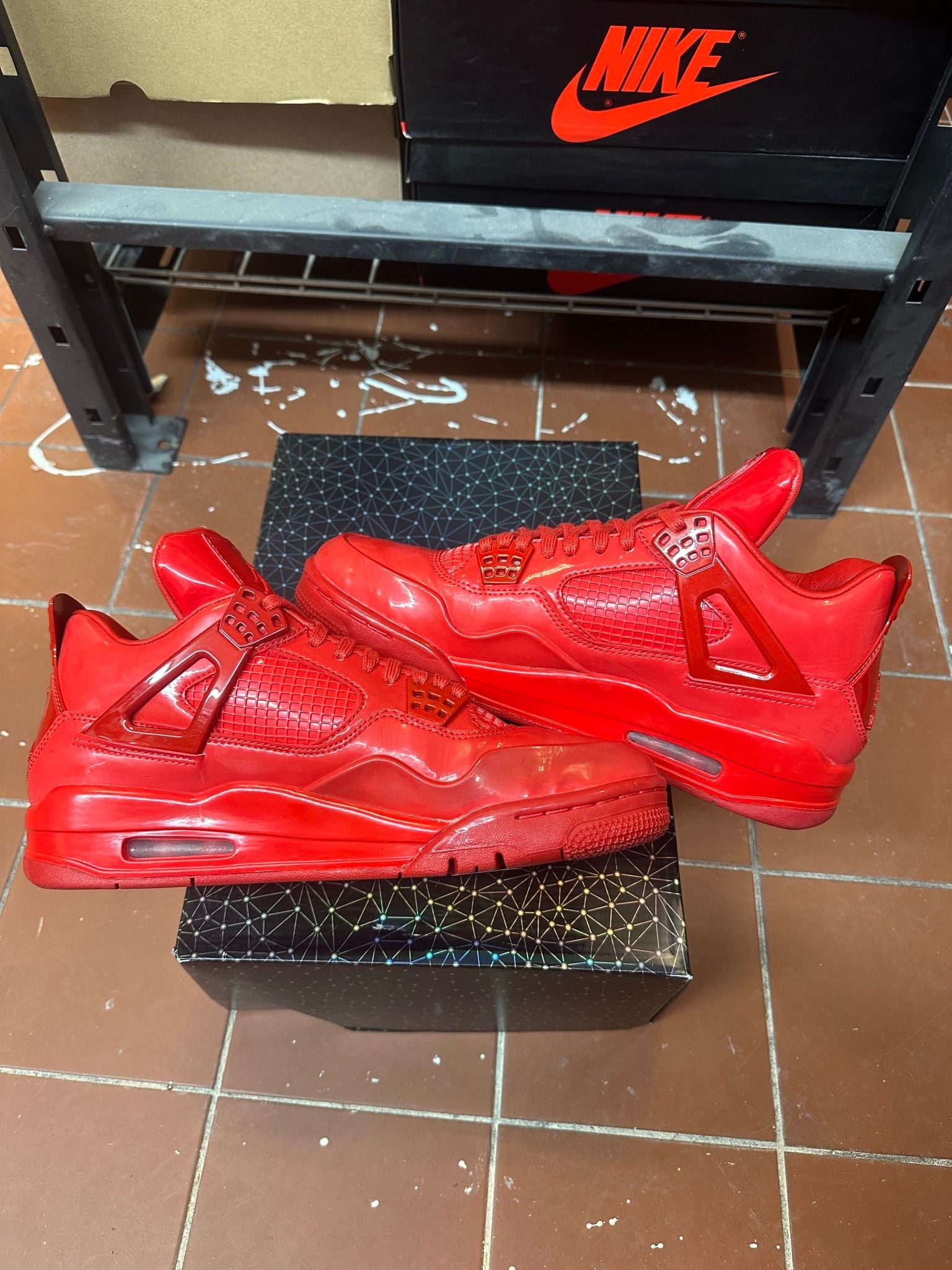 Jordan 4 Retro 11Lab4 Red - Pre-Owned Size 8.5