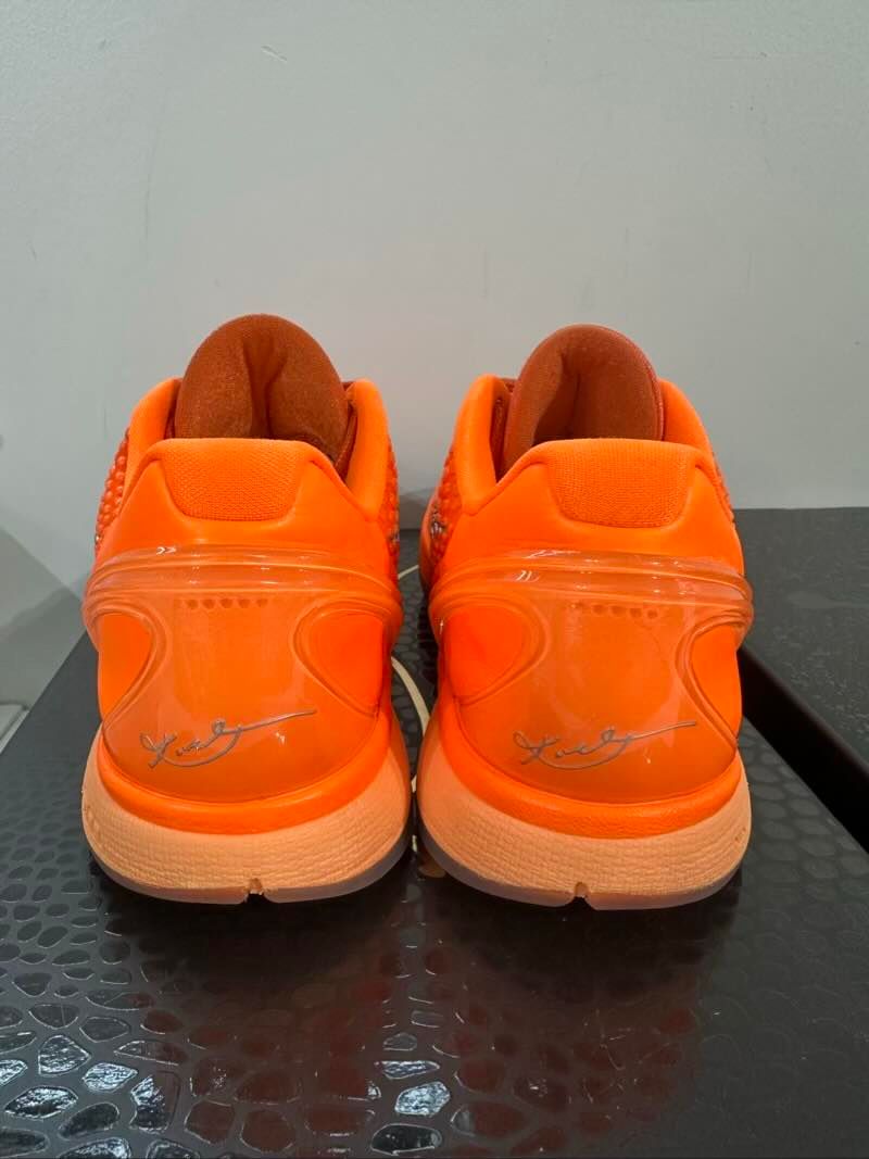 Nike Kobe 6 Protro Total Orange - Lightly Used Size 8
