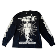 Hellstar Studios Inner Star L/S Tee Washed Black (OVERSEAS EXCLUSIVE)