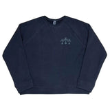 Chrome Hearts Triple Cross Nylon CH Logo Crewneck Black