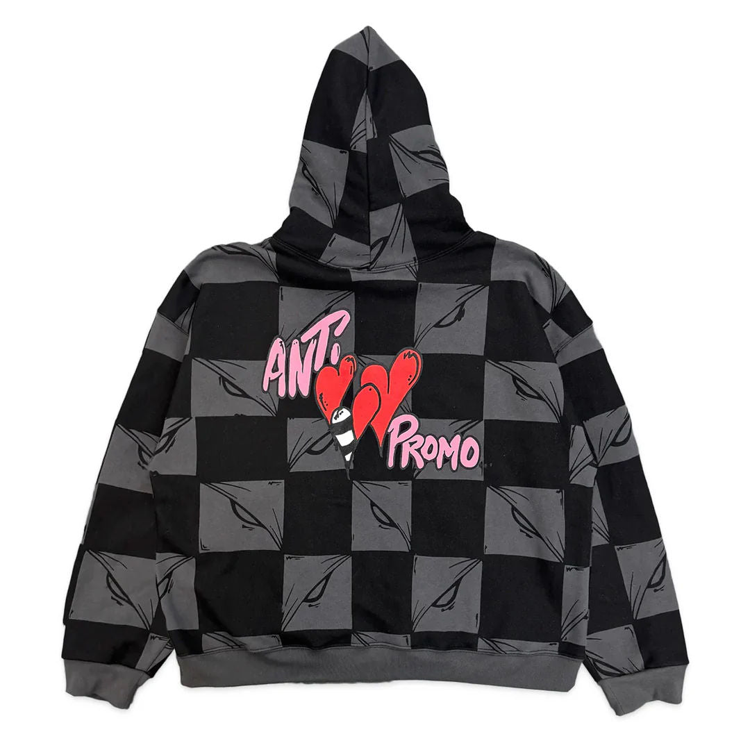 Matty Boy 99 Eyes Anti Promo Hoodie Black/Grey